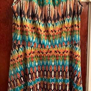 AB Studio Multicolor Maxi Dress